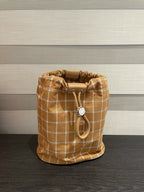 Hermes Canvas Bucket & Drawstring Bag