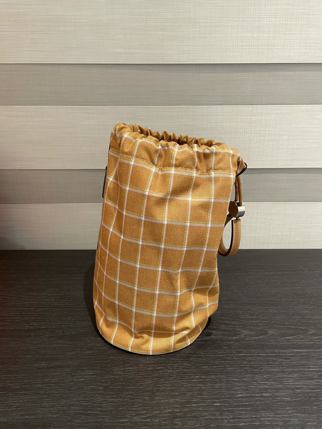 Hermes Canvas Bucket & Drawstring Bag