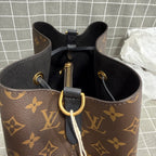 Louis Vuitton Néonoé Canvas Bucket & Drawstring Bag M44020