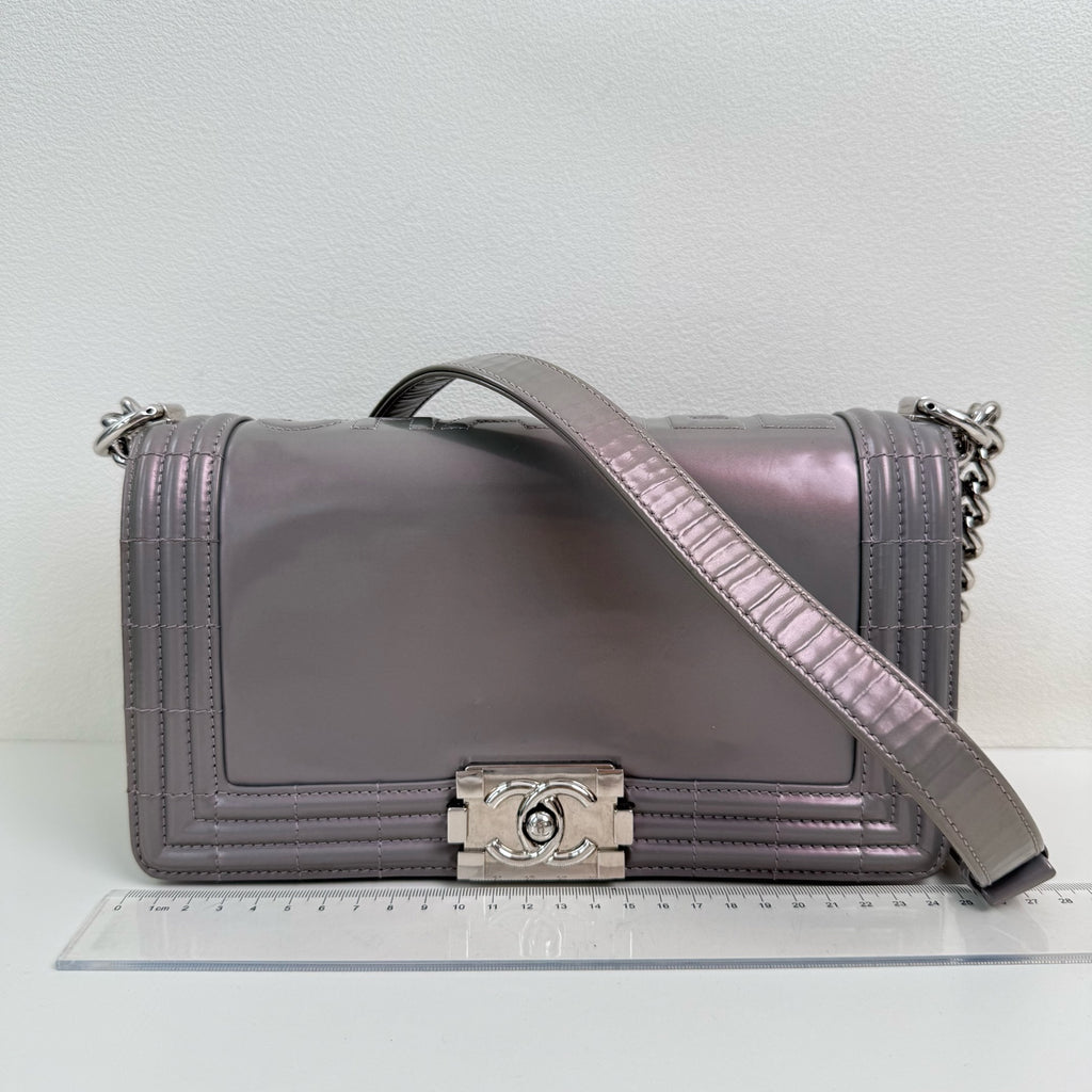Chanel Silver Shoulder Bag