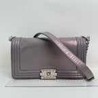 Chanel Silver Shoulder Bag