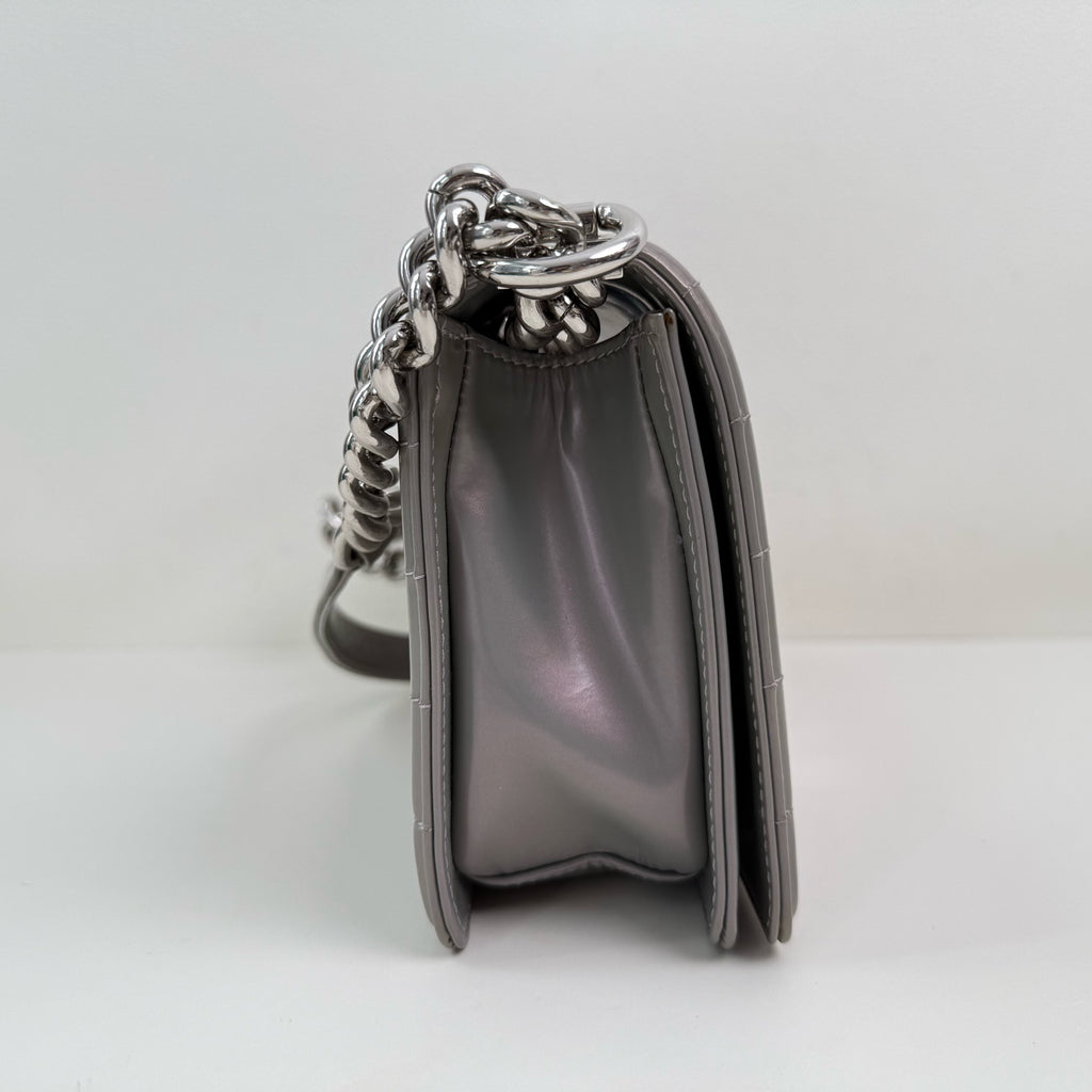 Chanel Silver Shoulder Bag