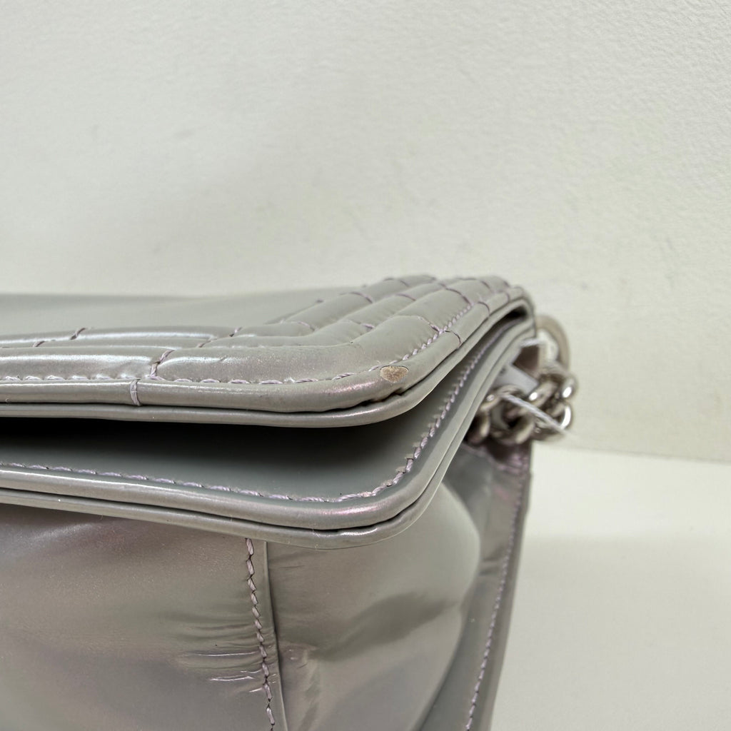 Chanel Silver Shoulder Bag