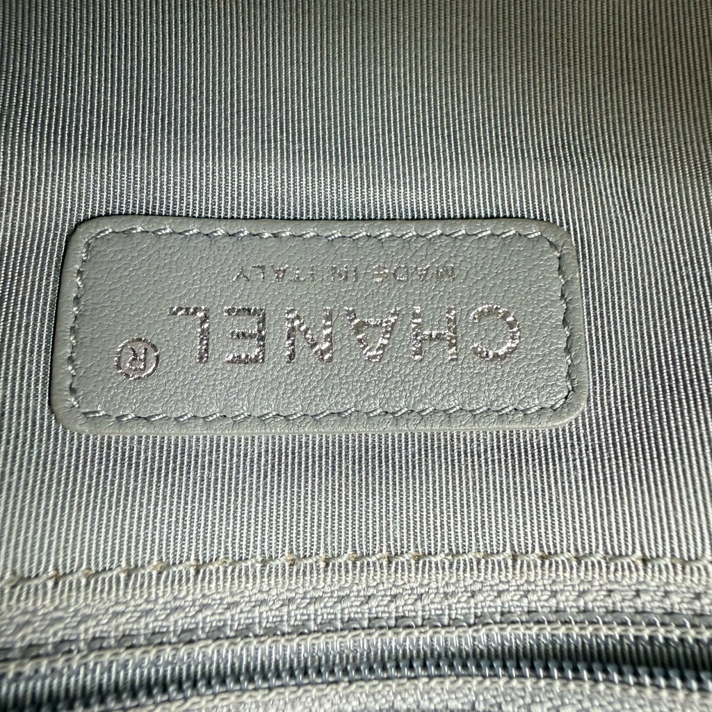 Chanel Silver Shoulder Bag