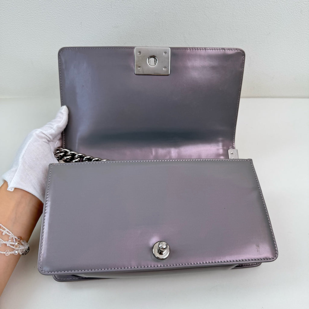 Chanel Silver Shoulder Bag
