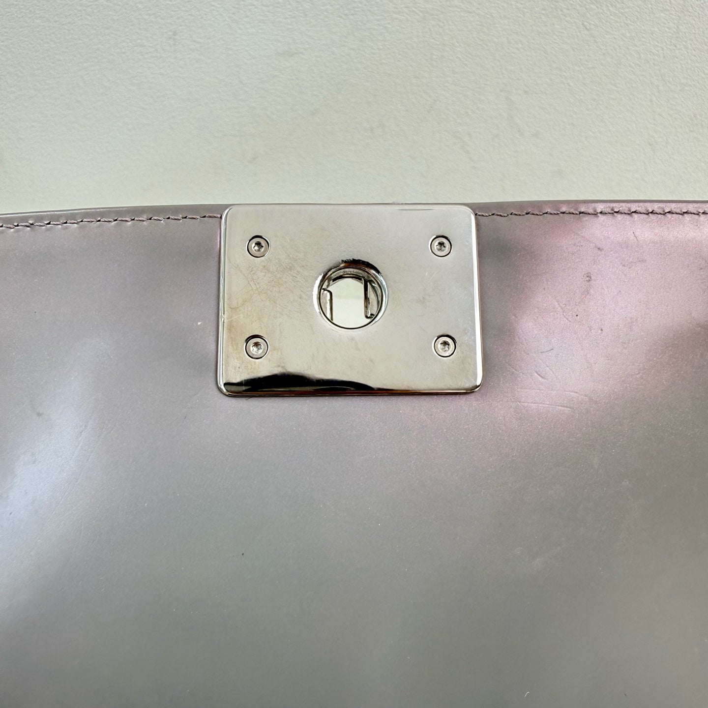 Chanel Silver Shoulder Bag