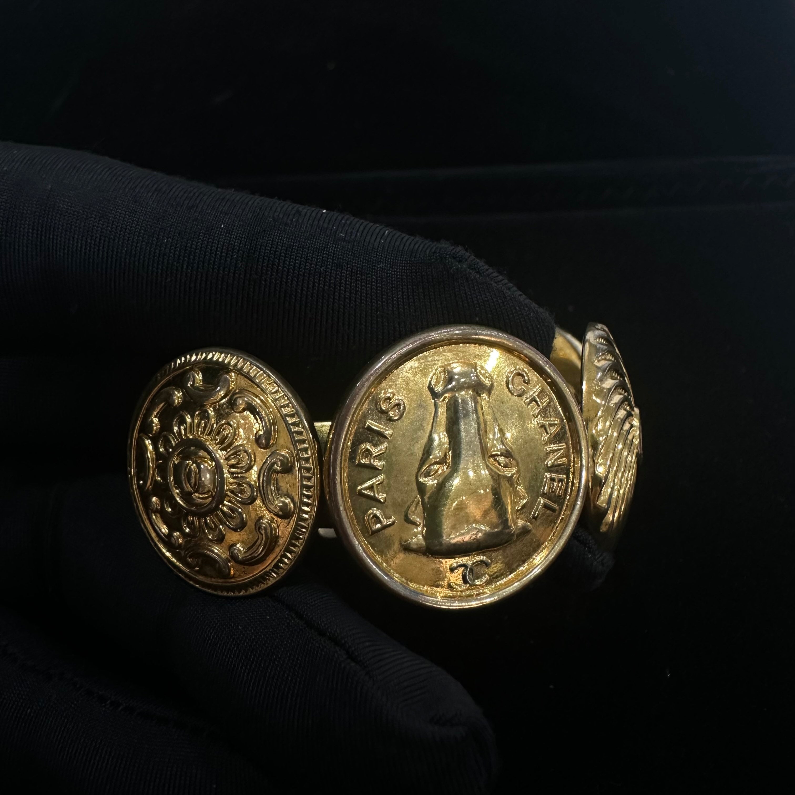 Chanel Gold Bangle