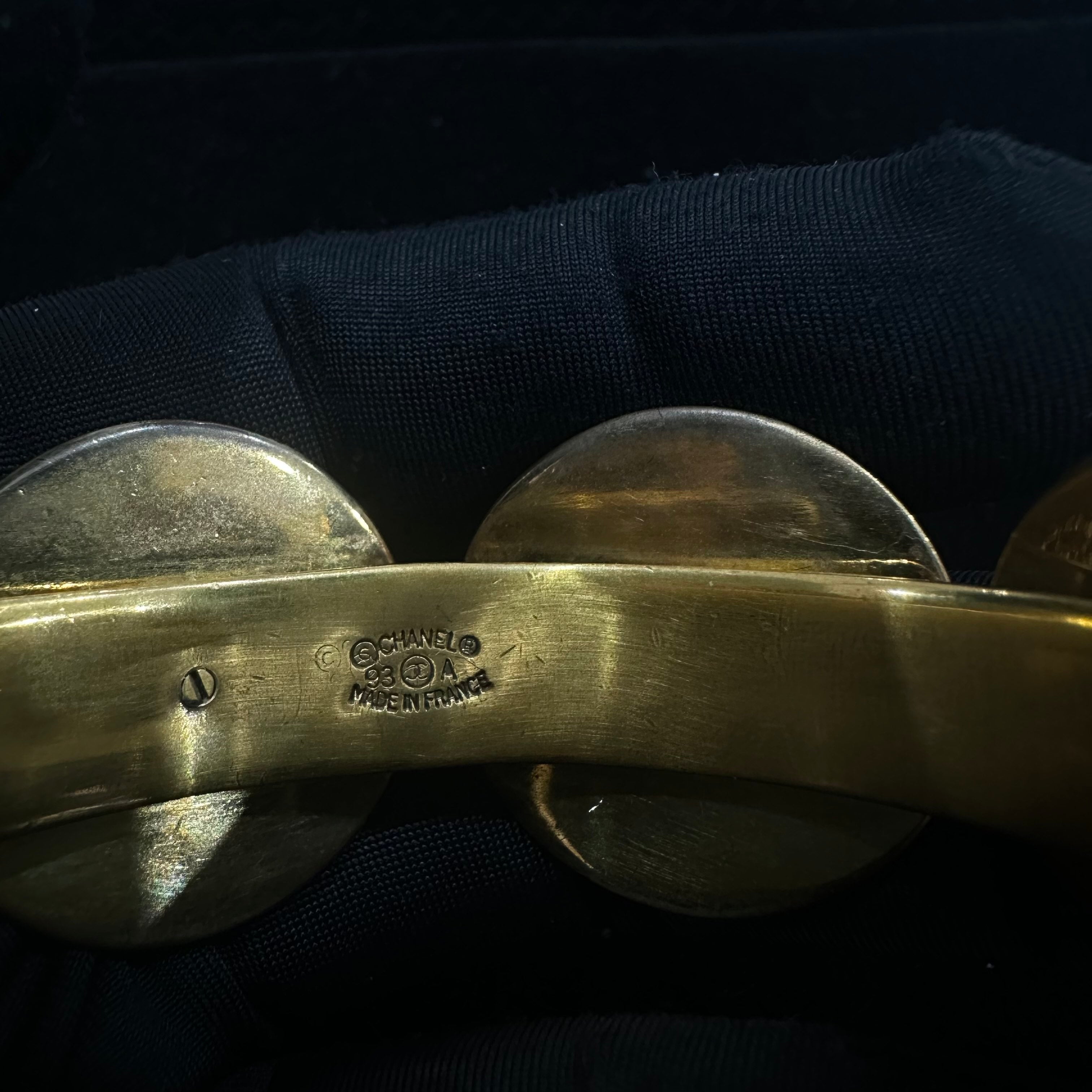 Chanel Gold Bangle