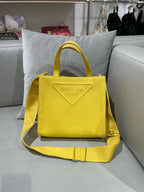 Prada Yellow Tote 1BG382_2DXI_F0377_V_KRO
