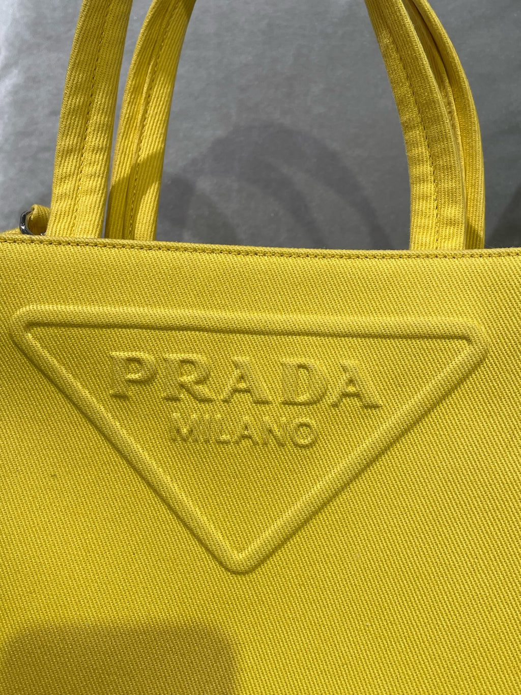 Prada Yellow Tote 1BG382_2DXI_F0377_V_KRO
