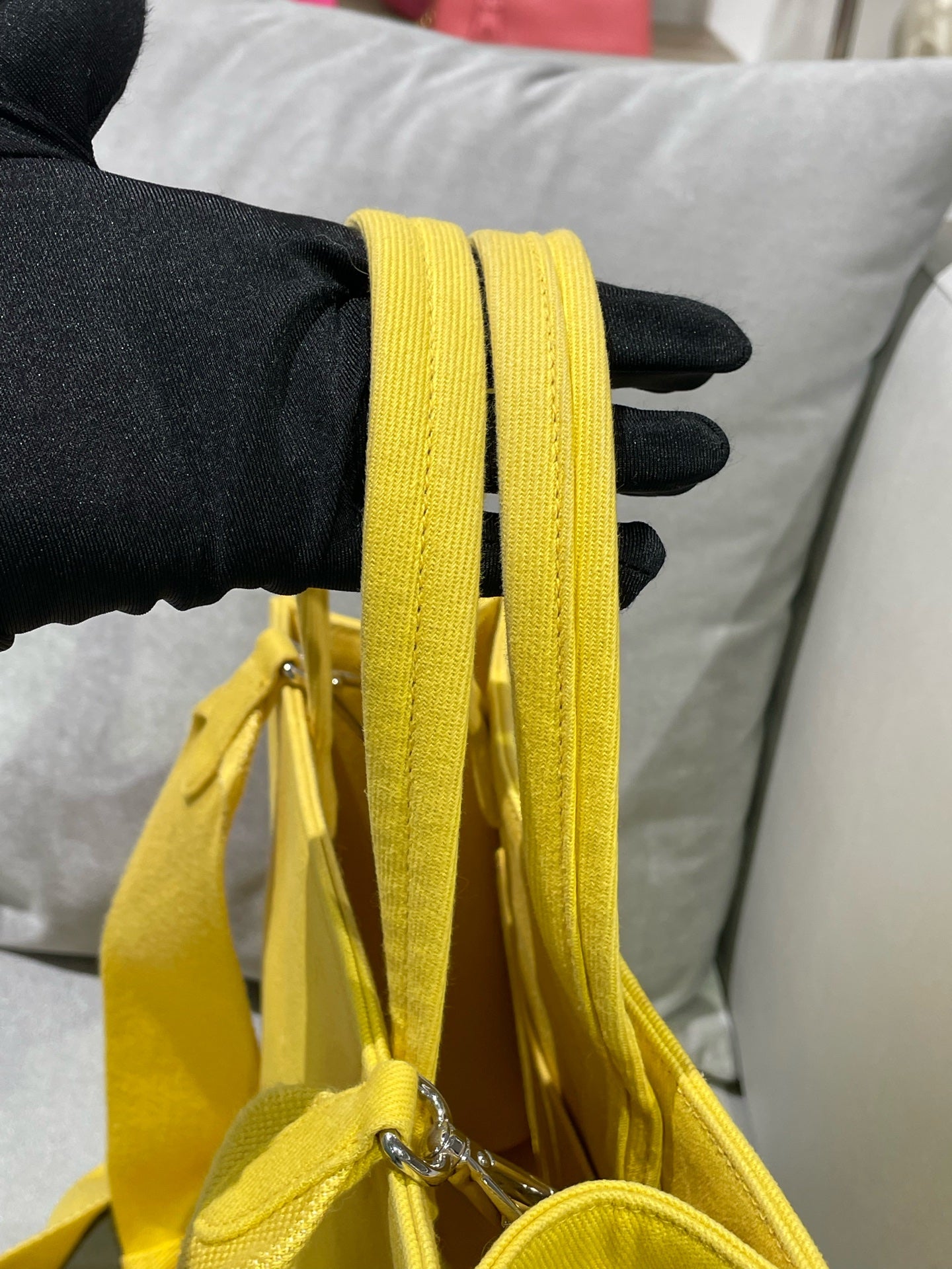 Prada Yellow Tote 1BG382_2DXI_F0377_V_KRO