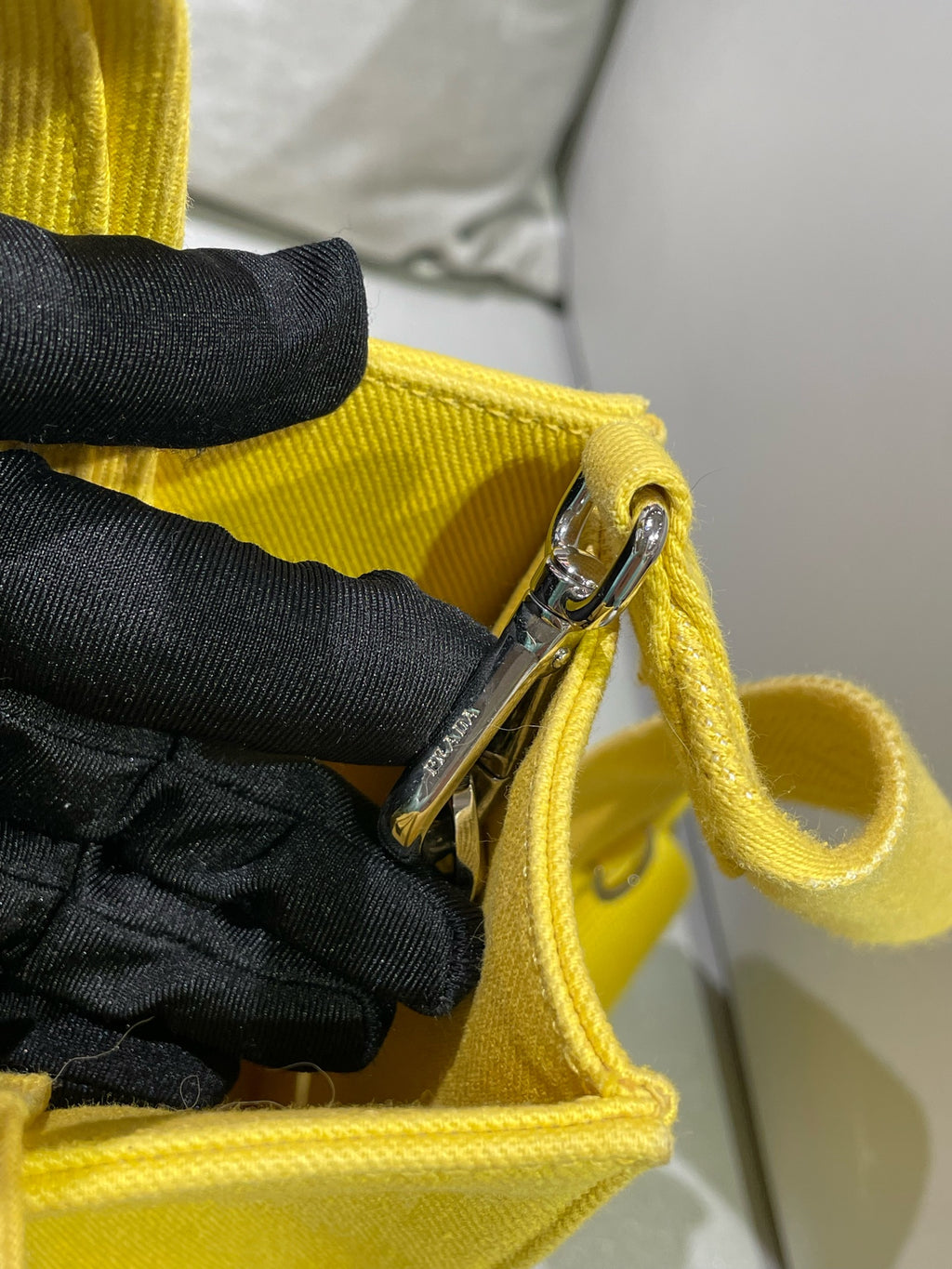 Prada Yellow Tote 1BG382_2DXI_F0377_V_KRO