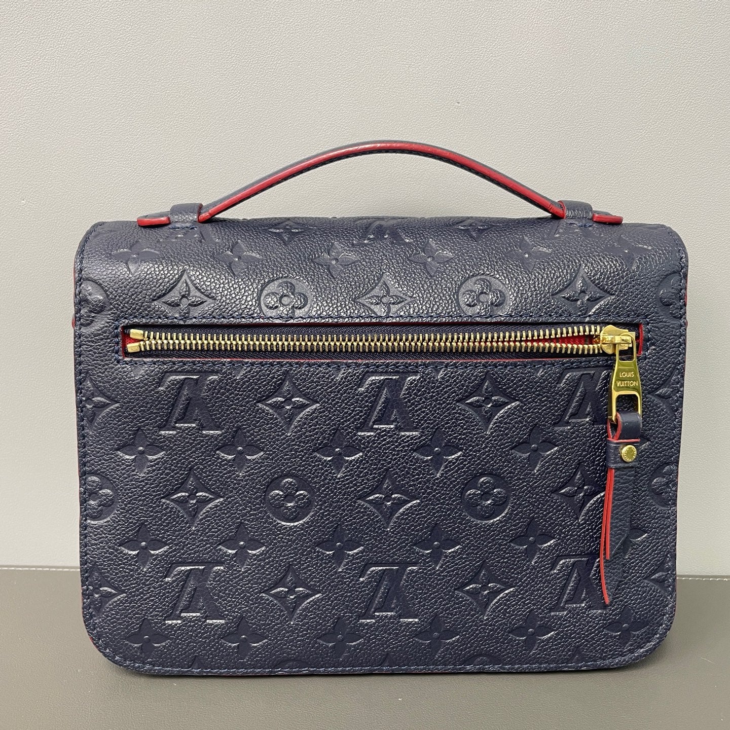 Louis Vuitton Blue Messenger Bag