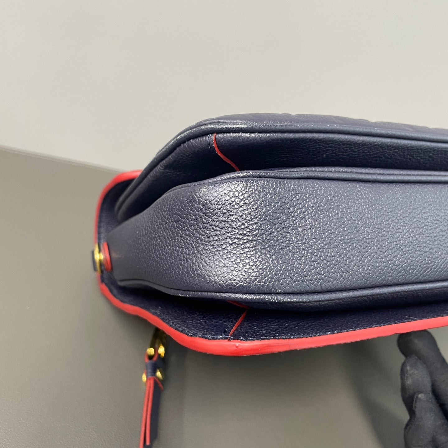 Louis Vuitton Blue Messenger Bag