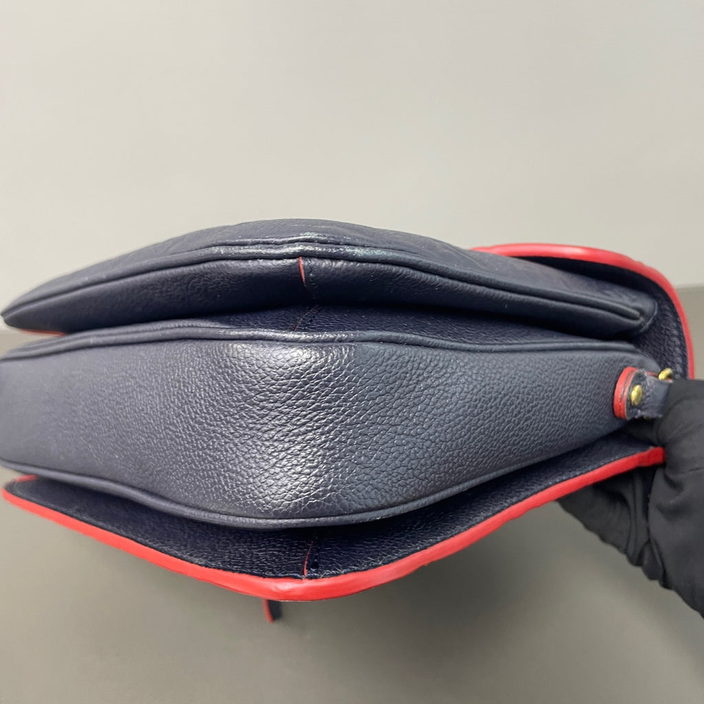 Louis Vuitton Blue Messenger Bag