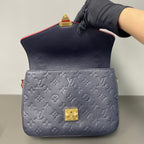 Louis Vuitton Blue Messenger Bag