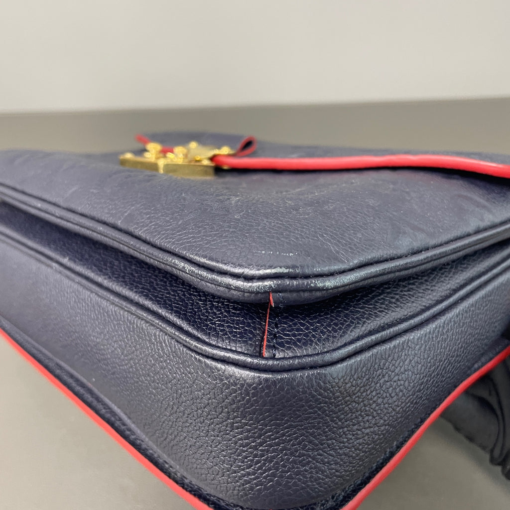 Louis Vuitton Blue Messenger Bag