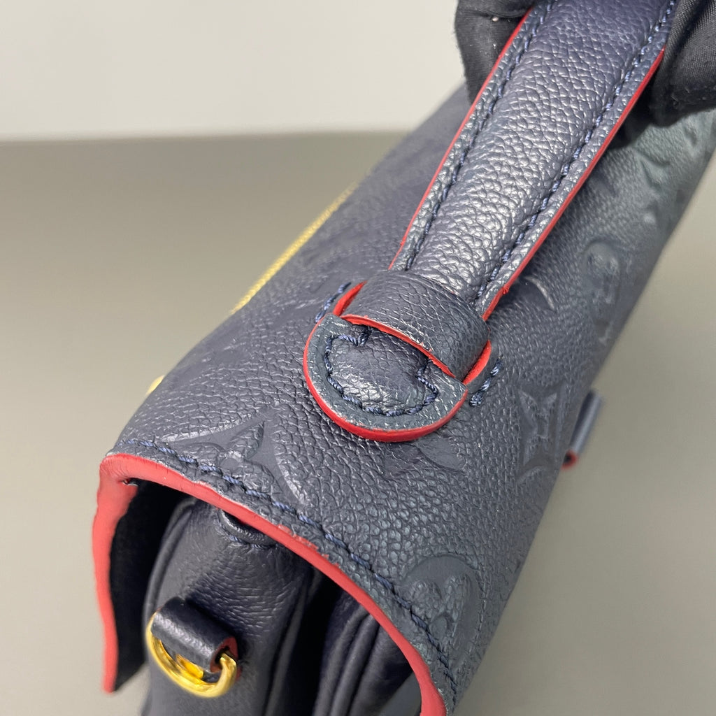 Louis Vuitton Blue Messenger Bag