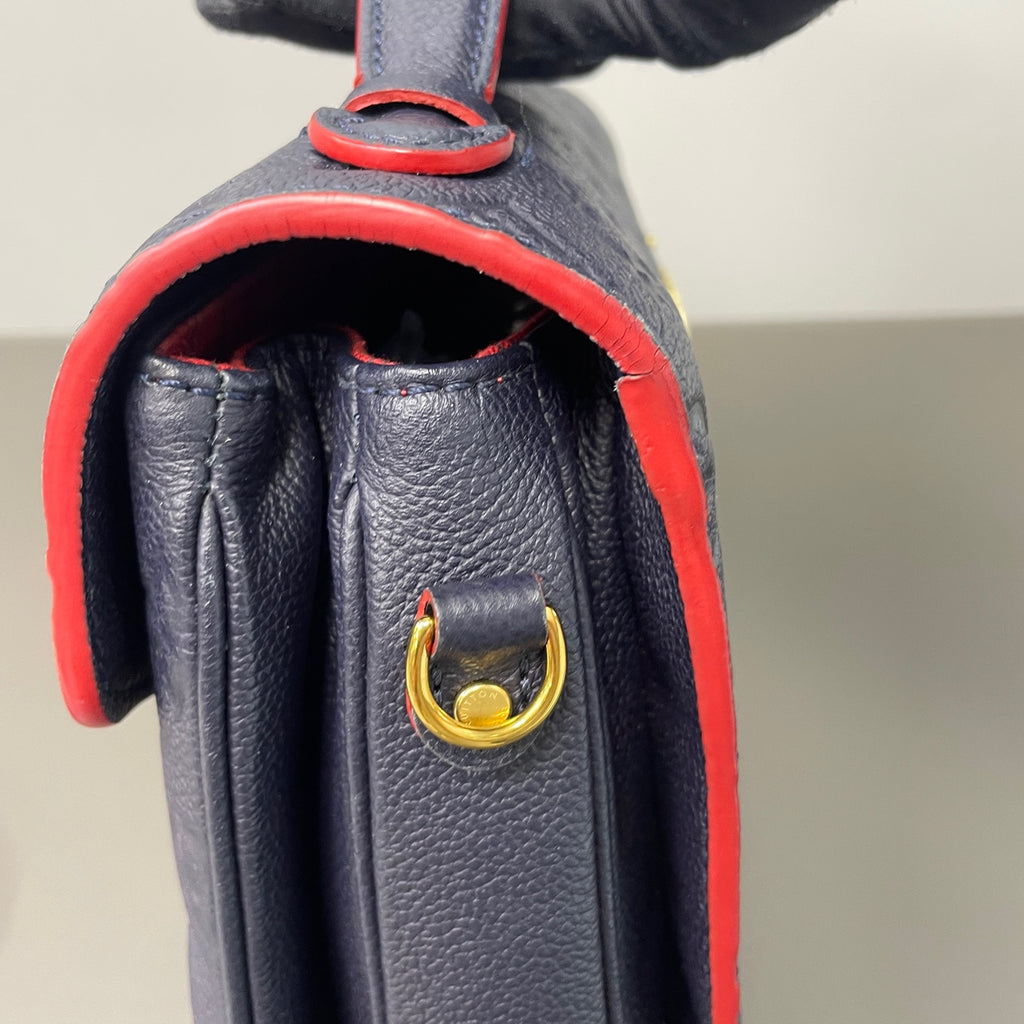 Louis Vuitton Blue Messenger Bag