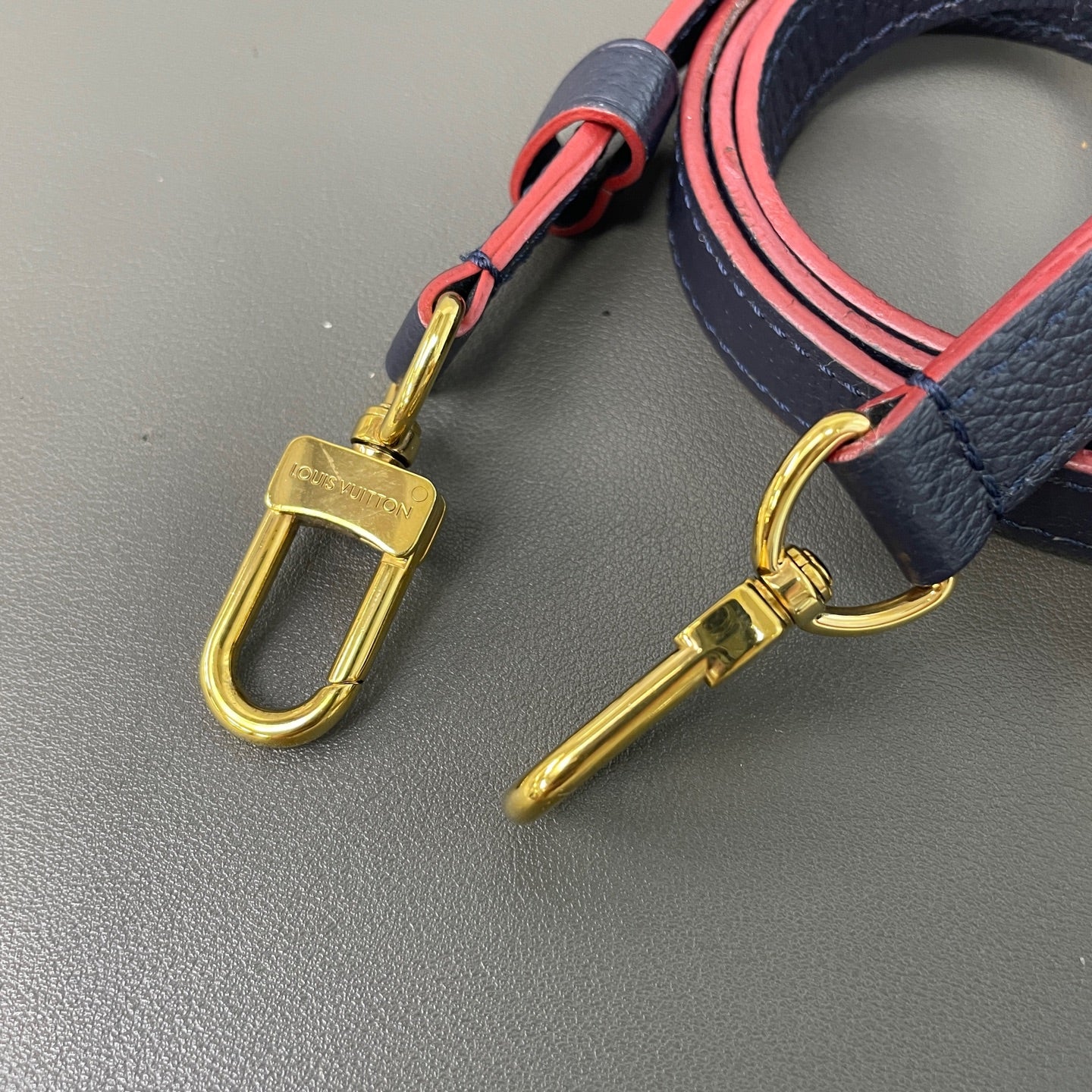 Louis Vuitton Blue Messenger Bag