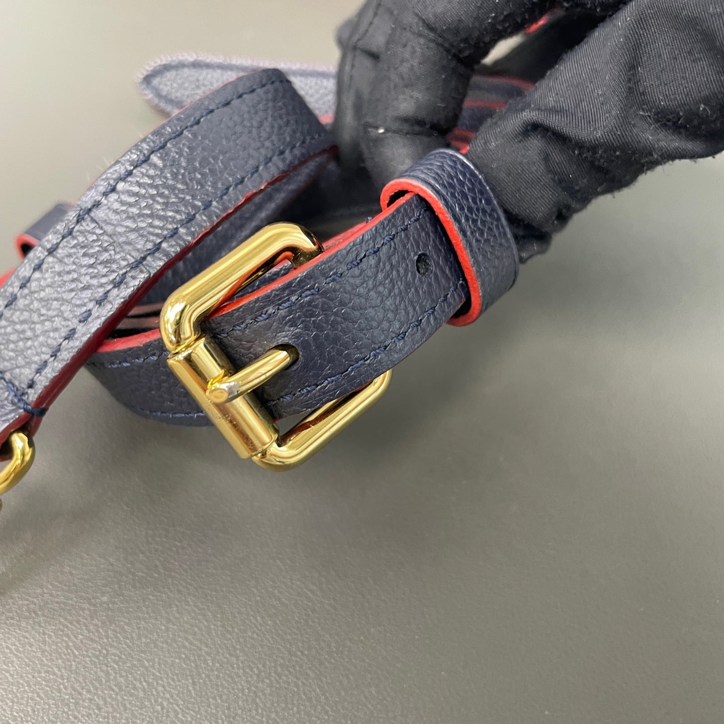Louis Vuitton Blue Messenger Bag