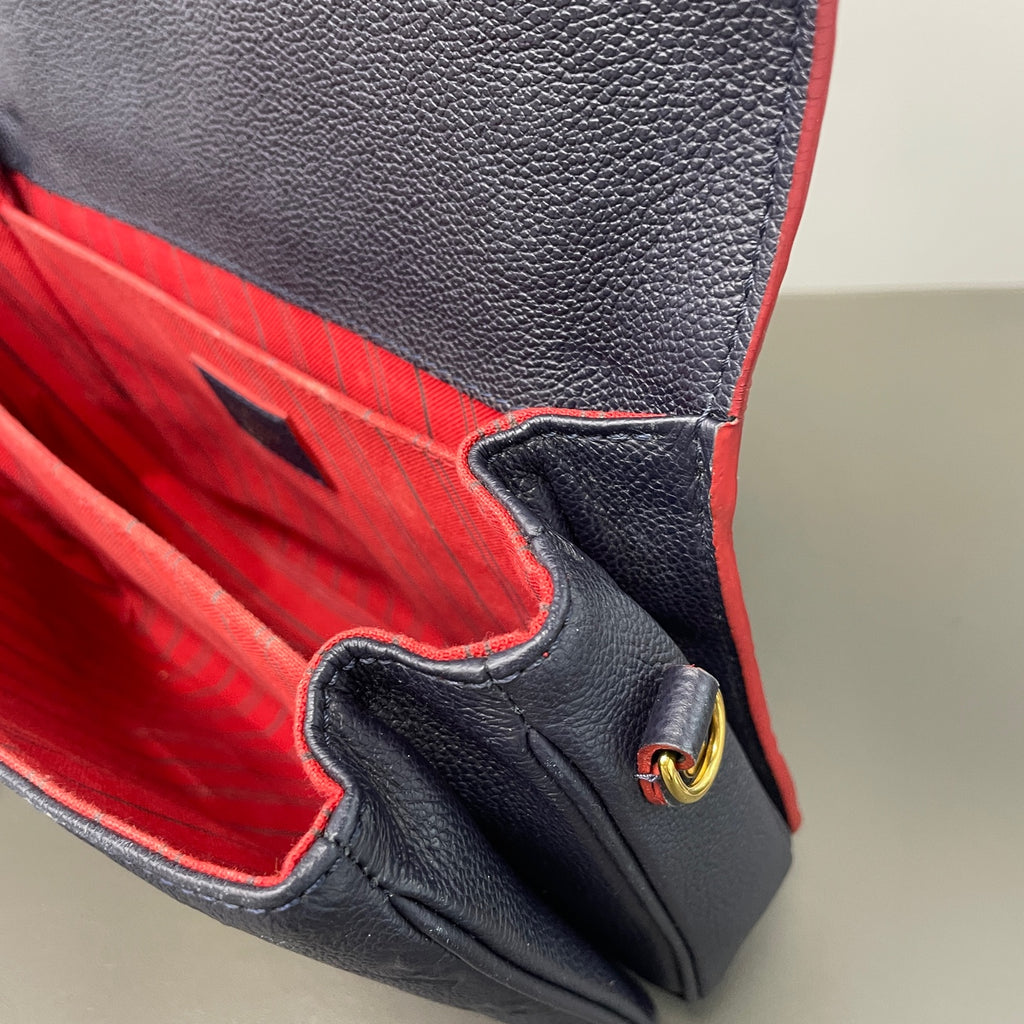 Louis Vuitton Blue Messenger Bag