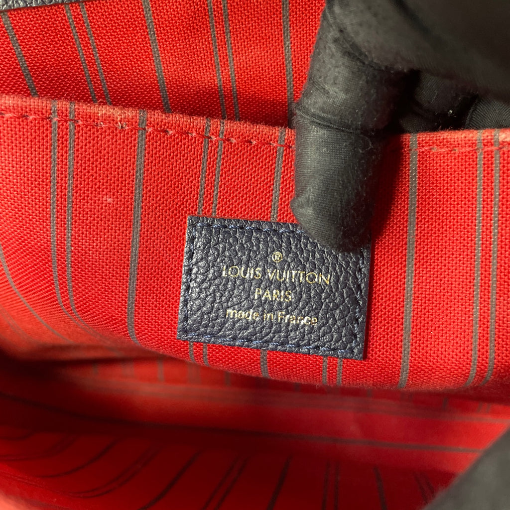 Louis Vuitton Blue Messenger Bag