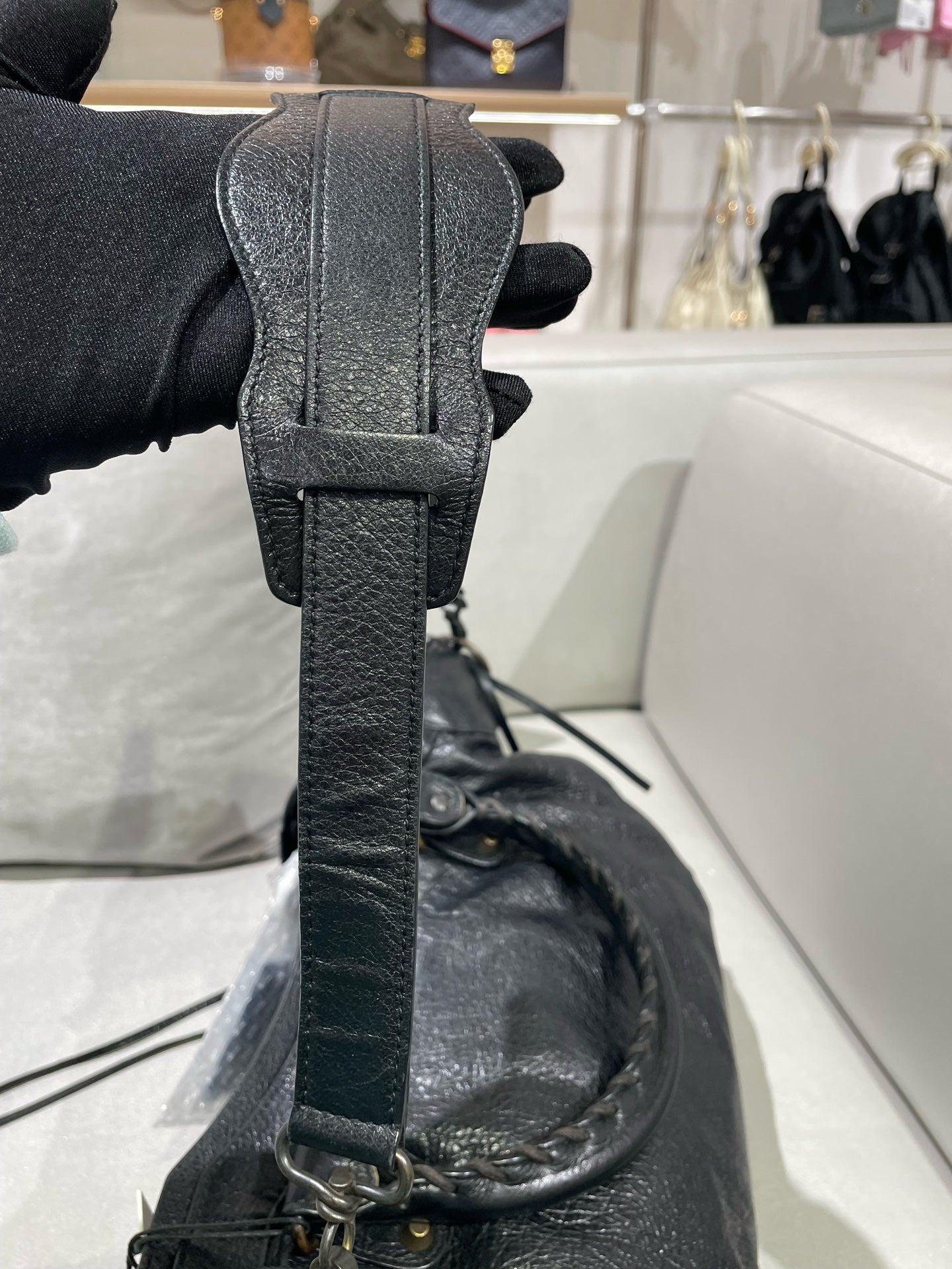 Balenciaga Black Shoulder Bag