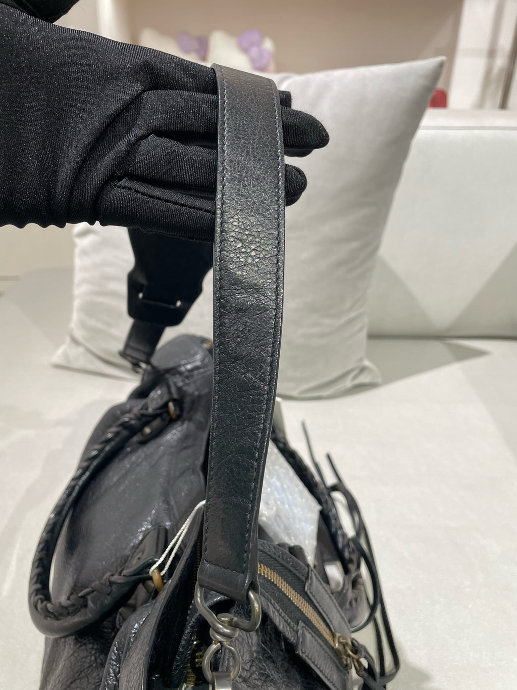 Balenciaga Black Shoulder Bag