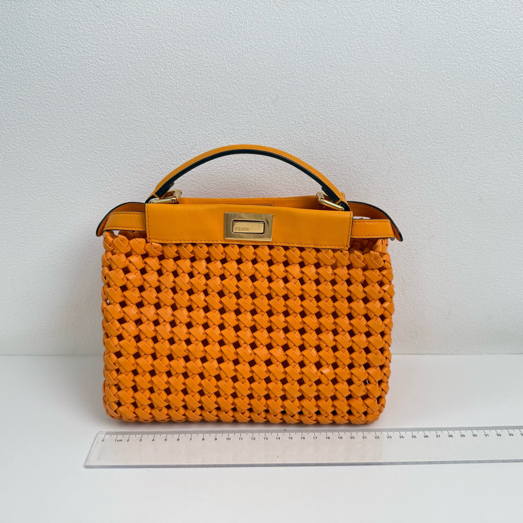 Fendi Orange Satchel