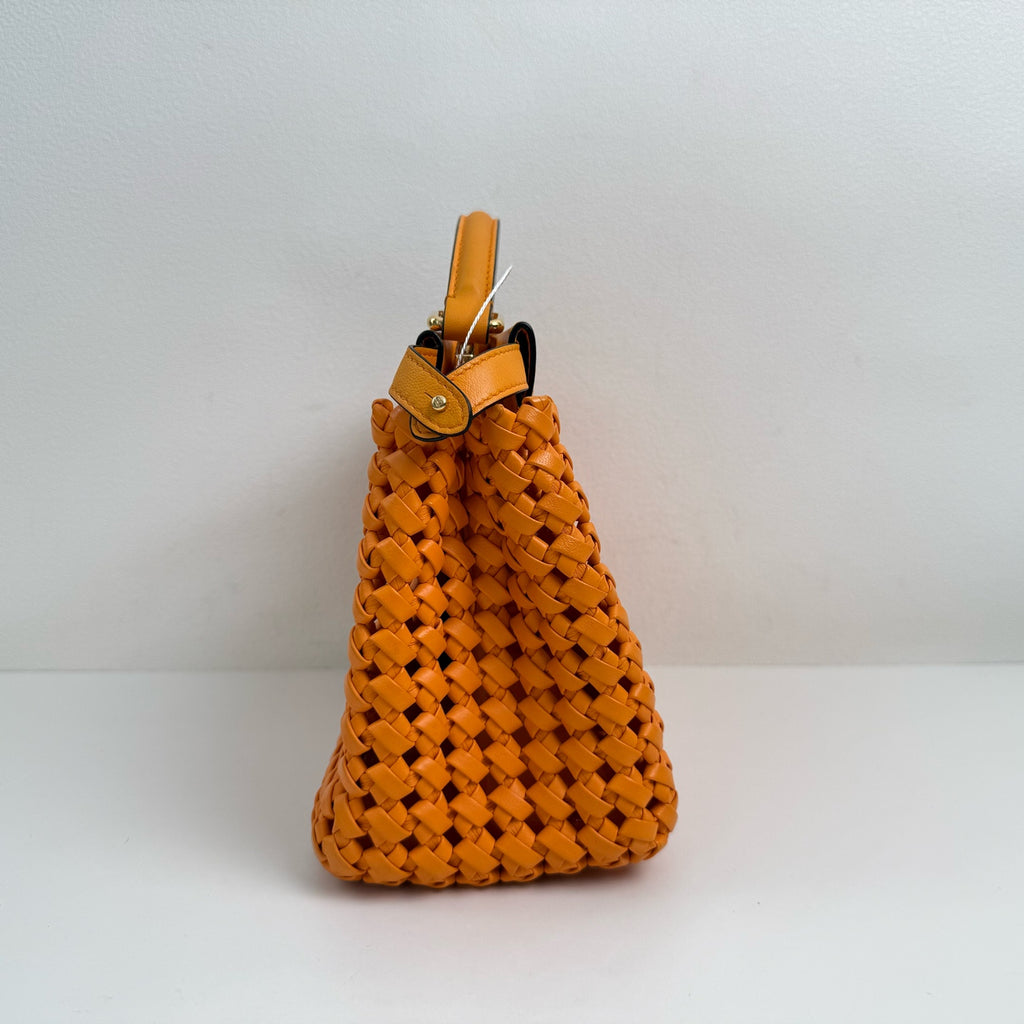 Fendi Orange Satchel