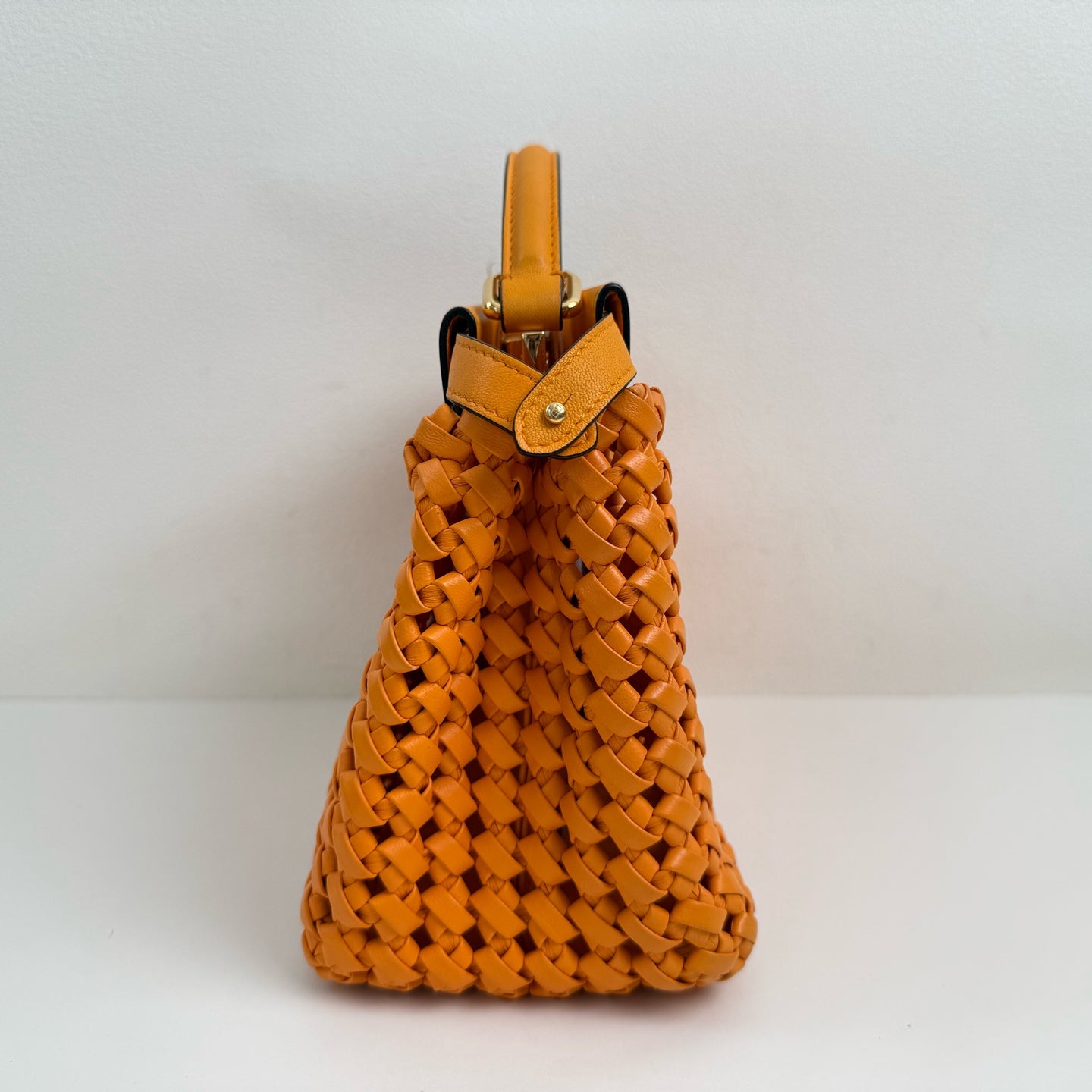 Fendi Orange Satchel