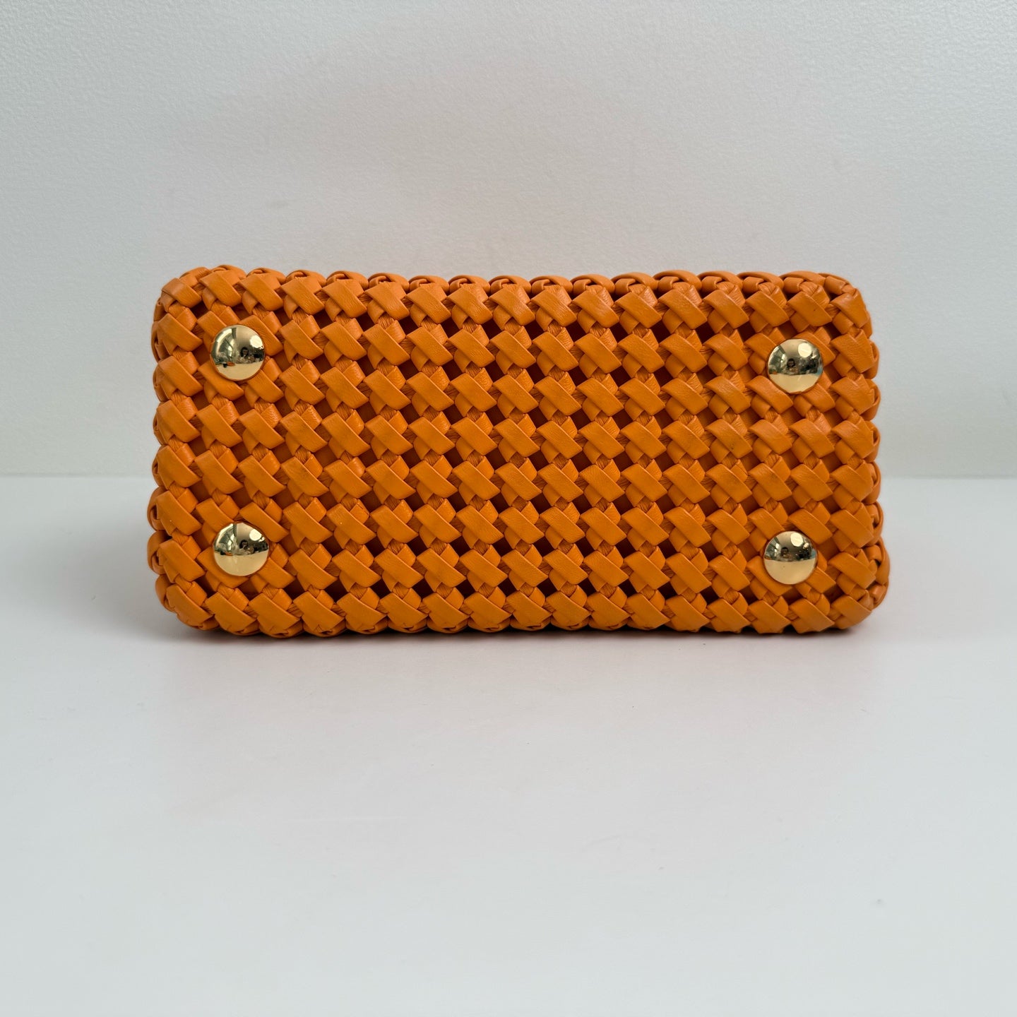 Fendi Orange Satchel
