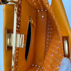 Fendi Orange Satchel