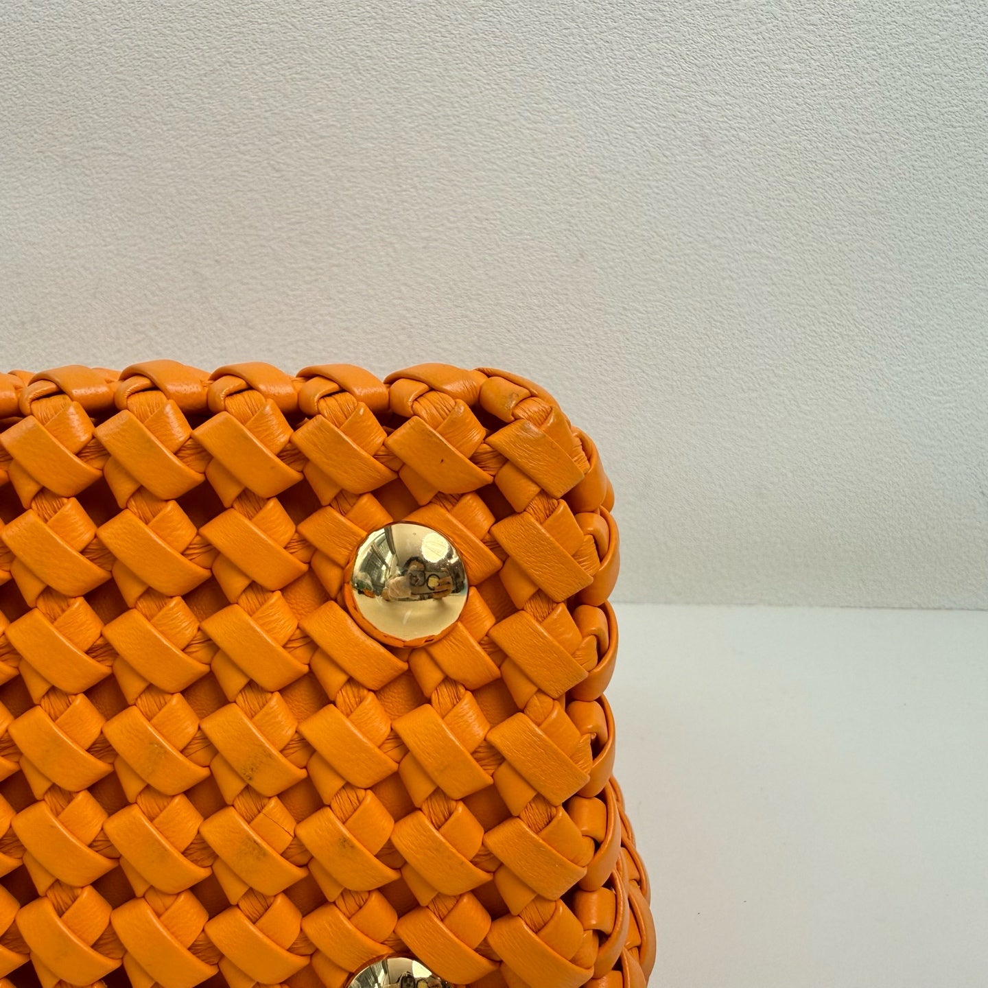 Fendi Orange Satchel