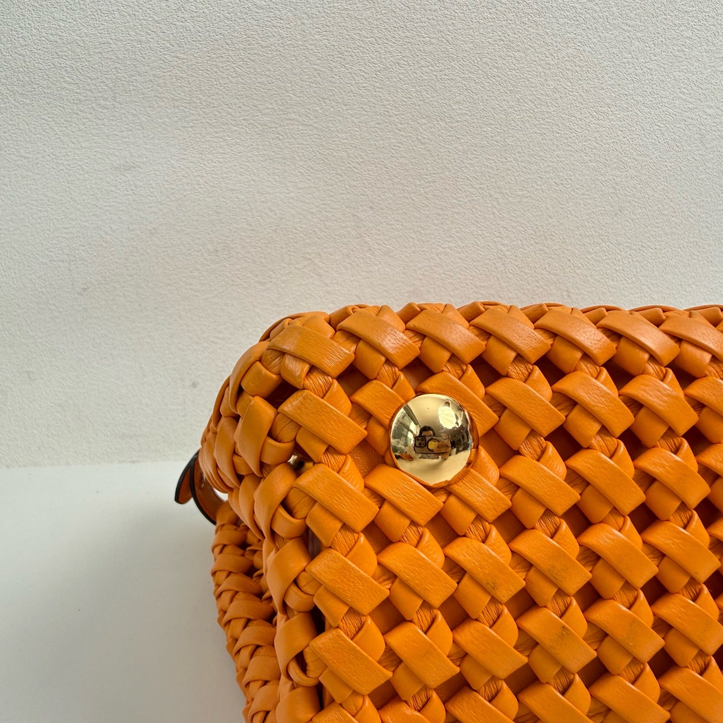 Fendi Orange Satchel