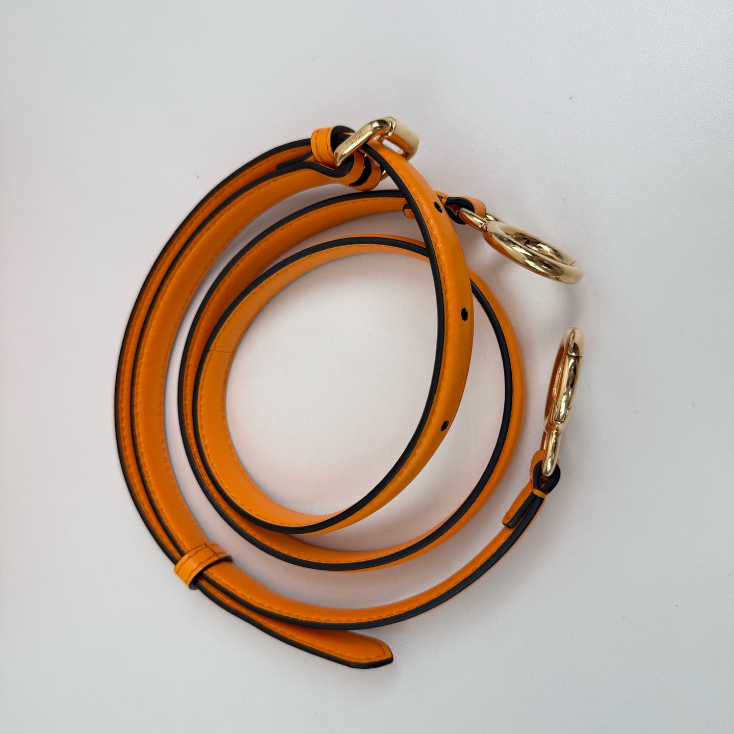 Fendi Orange Satchel