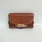 Burberry Canvas Brown Messenger Bag