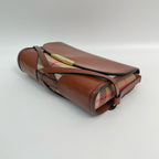 Burberry Canvas Brown Messenger Bag