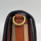 Burberry Canvas Brown Messenger Bag
