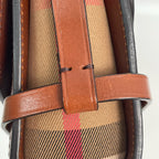Burberry Canvas Brown Messenger Bag