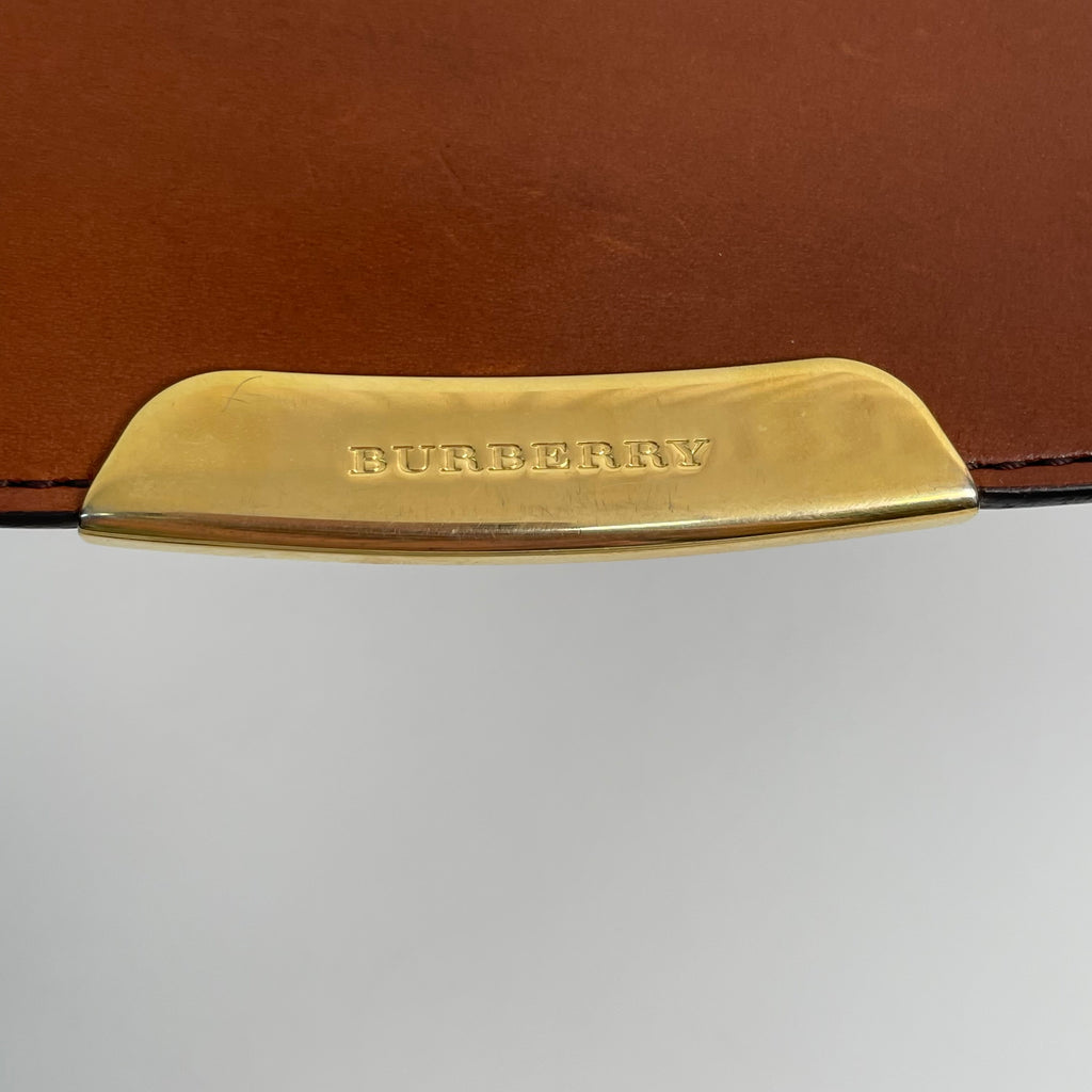 Burberry Canvas Brown Messenger Bag