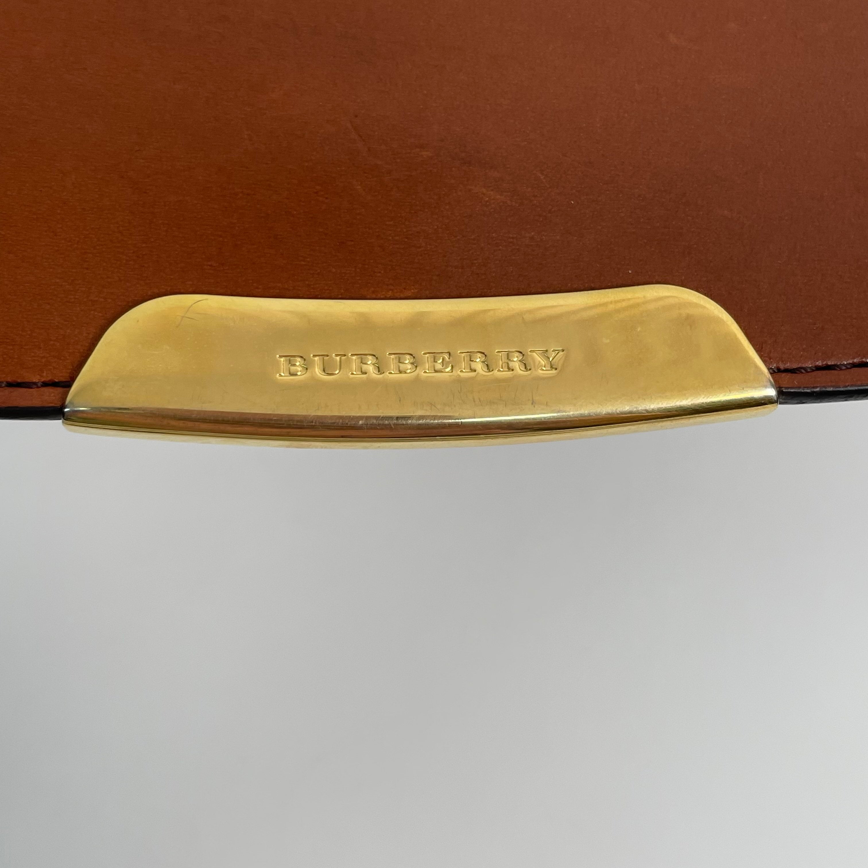 Burberry Canvas Brown Messenger Bag