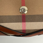 Burberry Canvas Brown Messenger Bag