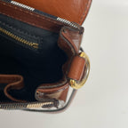 Burberry Canvas Brown Messenger Bag