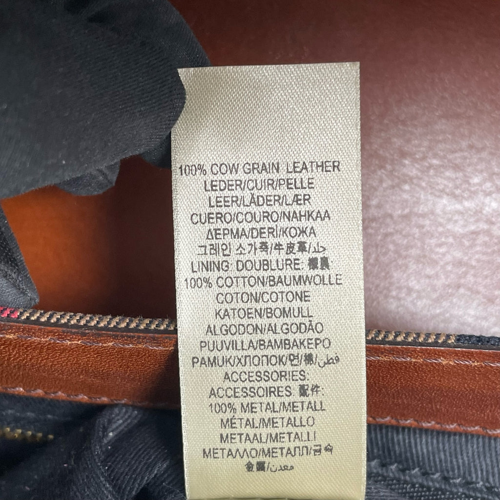 Burberry Canvas Brown Messenger Bag