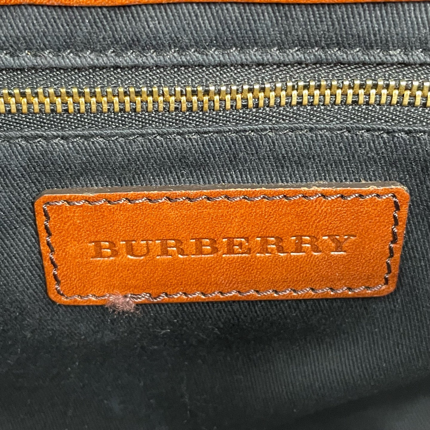 Burberry Canvas Brown Messenger Bag