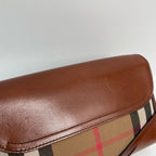 Burberry Canvas Brown Messenger Bag