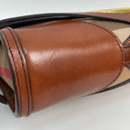 Burberry Canvas Brown Messenger Bag