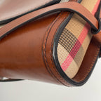 Burberry Canvas Brown Messenger Bag